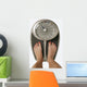 Feet On A Scale Wall Mural