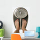 Feet On A Scale Wall Mural