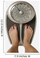 Feet On A Scale Wall Mural