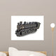 Miniature Locomotive Train Wagon Wall Decal Design 2