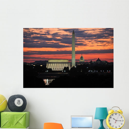 Washington DC Skyline Wall Decal