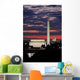 Washington DC Skyline Wall Mural