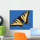 A Yellow And Black Swallowtail Butterfly Wall Mural