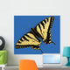 A Yellow And Black Swallowtail Butterfly Wall Mural
