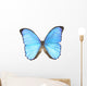 A Blue Butterfly Wall Decal