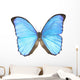 A Blue Butterfly Wall Decal