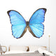 A Blue Butterfly Wall Decal