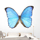 A Blue Butterfly Wall Decal