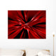 Red Streaks Flying Outwards Wall Mural