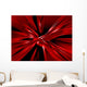 Red Streaks Flying Outwards Wall Mural