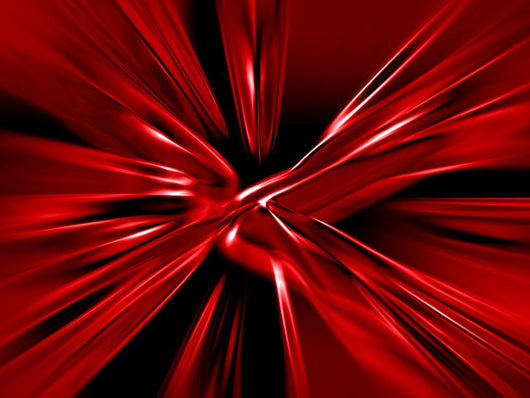 Red Streaks Flying Outwards Wall Mural