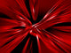 Red Streaks Flying Outwards Wall Mural