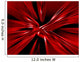 Red Streaks Flying Outwards Wall Mural