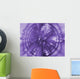 A Purple Circle Wall Mural