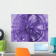 A Purple Circle Wall Mural