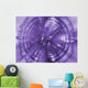 A Purple Circle Wall Mural