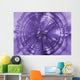 A Purple Circle Wall Mural