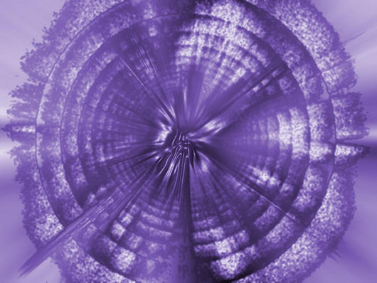 A Purple Circle Wall Mural