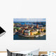 Panorama of Stockholm Sweden Wall Mural