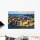 Panorama of Stockholm Sweden Wall Mural