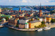 Panorama of Stockholm Sweden Wall Mural