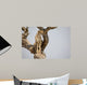 Cheetah Sitting Tree South Wall Mural
