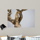 Cheetah Sitting Tree South Wall Mural