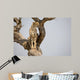 Cheetah Sitting Tree South Wall Mural