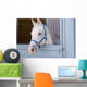White Horse Wall Mural
