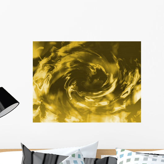 A Glossy Swirl Wall Mural