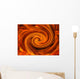 A Red Mixture Wall Mural