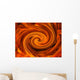 A Red Mixture Wall Mural