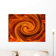 A Red Mixture Wall Mural