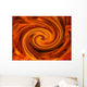A Red Mixture Wall Mural