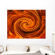 A Red Mixture Wall Mural