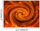 A Red Mixture Wall Mural