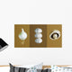 Onion, Garlic And Mushroom Wall Mural