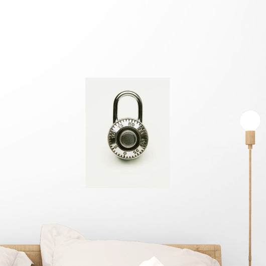 Combination Lock Wall Mural