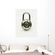 Combination Lock Wall Mural