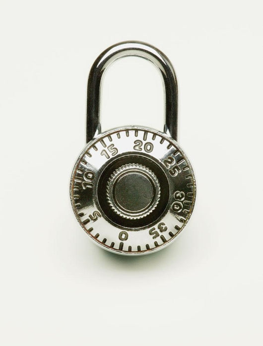 Combination Lock Wall Mural