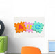 Foam Alphabet Shapes Wall Mural