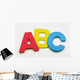Foam Letters Wall Mural
