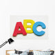 Foam Letters Wall Mural