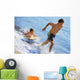 Playing In Water Wall Mural