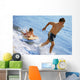 Playing In Water Wall Mural