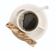 Black Drink With Snack Wall Mural
