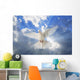 A Dove In The Sky Wall Mural