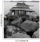 Jetty into a Mountain Lake Wall Mural