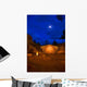 Camp Site At Night, Utah, Usa Wall Mural