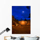 Camp Site At Night, Utah, Usa Wall Mural